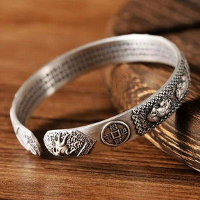 Bracelete Pixiu Prata 925 – O Amuleto da Sorte e Prosperidade - Harmiza